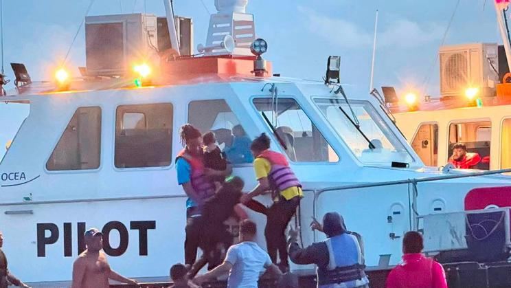 Rescue efforts progress after MV Barima, a ferry carrying people, capsized off the coast of Guyana