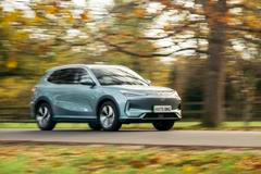 Geely EX5 je elektrické SUV, které se bude vyrábět v závodě Fordu ve Valencii.