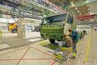 13.05. 21. Kopřivnice, výroba, fabrika, trucks, Kopřivnice Tatra, nákladní automobil, deník