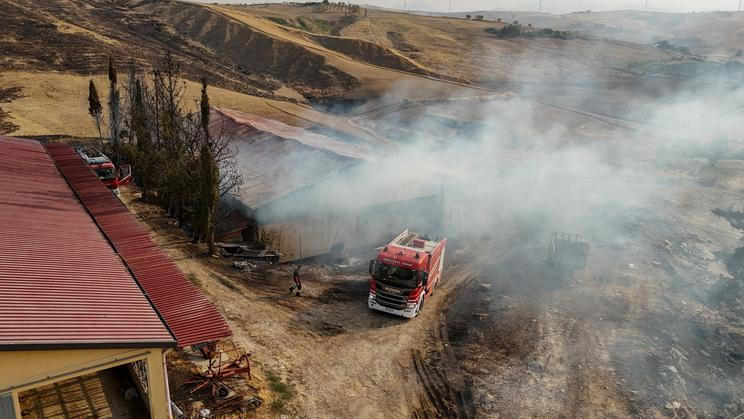 Wildfires in Sicily