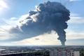 Aftermath of Ukrainian drone attack in Saint Petersburg
