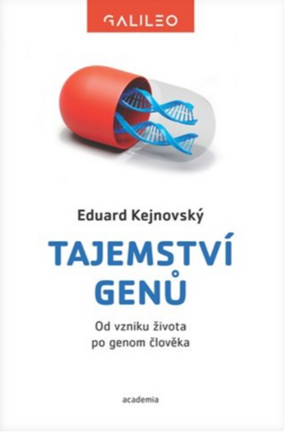 Obálky knihy Tajemství genů.