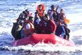 Lesbos,Island,,Greece,,November,13,,2015:,Grroups,Of,Refugees,And