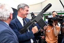 Groundbreaking ceremony for Rheinmetall's propellant powder plant in Aschau