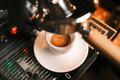 Close-up,Shots,Of,Espresso,Being,Prepared,In,A,Coffee,Machine,