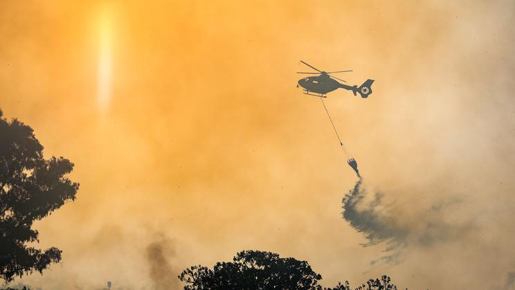 Italy Extreme Weather Wildfires
