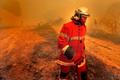 Wildfire in Lege-Cap-Ferret
