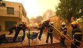 Wildfire in Lege-Cap-Ferret