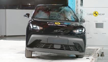 BYD Dolphin Surf získal v nárazových testech Euro NCAP pět hvězdiček.