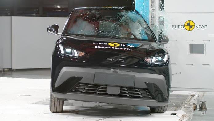 BYD Dolphin Surf získal v nárazových testech Euro NCAP pět hvězdiček.