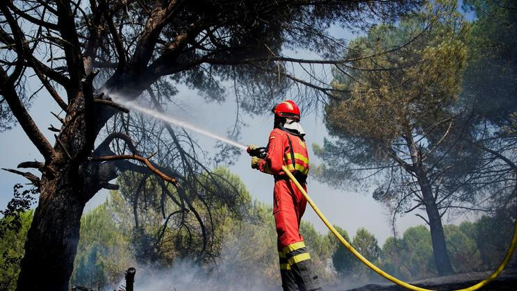 Wildfires in Madrid