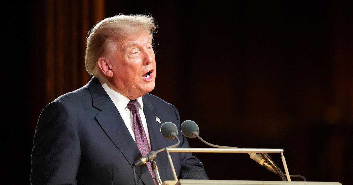 Prezident USA Trump pronesl smuteční řeč za zesnulého senátora Grahama