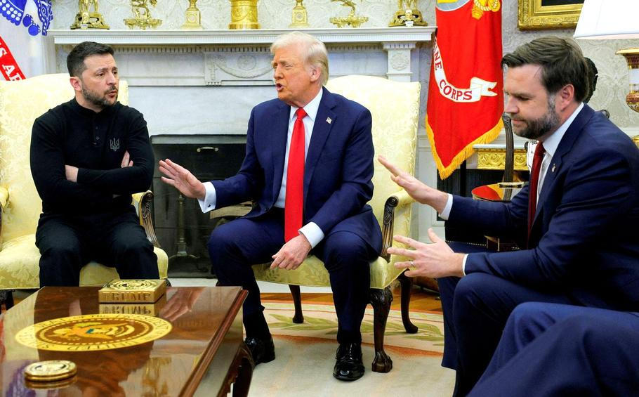 „Nejsem velký fanoušek Ukrajiny... kromě jejich žen. Ty pořád vyhrávají Miss Universe,“ měl prohlásit Donald Trump během jednoho z jednání v oválné pracovně.