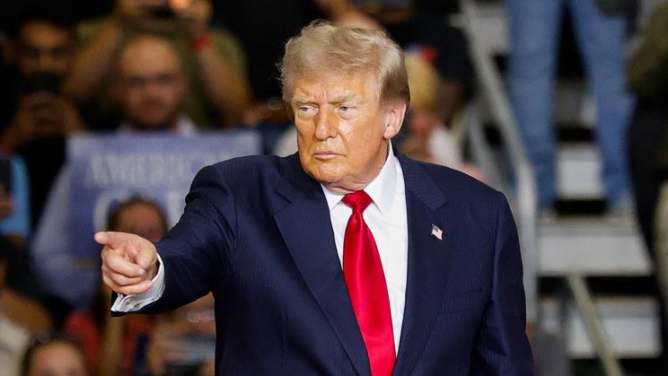 U.S. President Donald Trump visits Michigan