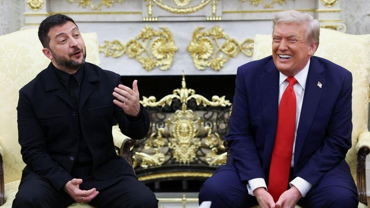 Putin Trump Zelenskyj Bílý dům 18. srpna