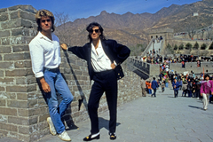 George Michael a Andrew Ridgeley v hudebním dokumentu WHAM! 10 Days in China (2026).