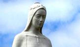 Europe's largest statue of the Virgin Mary ahead of its official opening to the public in the village of Konotopie near Torun