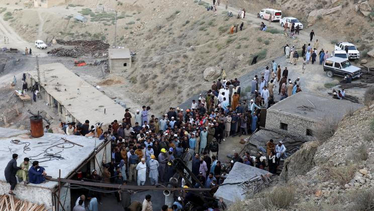 Explosion buried parts of a coal mining complex on the outskirts of Quetta