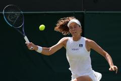 Darja Viďmanová v 1. kole Wimbledonu 2026