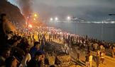 Migrants gather in Fnideq