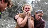 Russian missile strike in Lviv