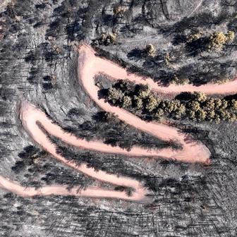 Wildfire in Castellon province