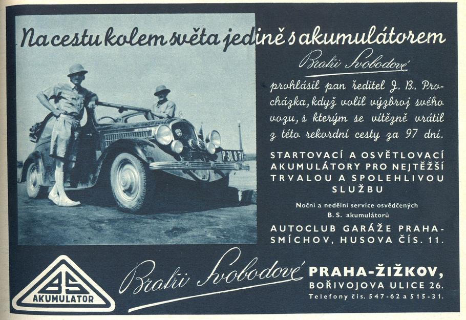 Cesta Břetislava Jana Procházky