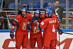 Filip Novák, Petr Tomek, Lukáš Kachlíř, hokejista, sportovec, radost