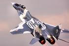 Polská stíhačka MiG-29 v letu. 