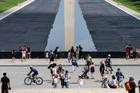 The Lincoln Memorial Reflecting Pool in Washington