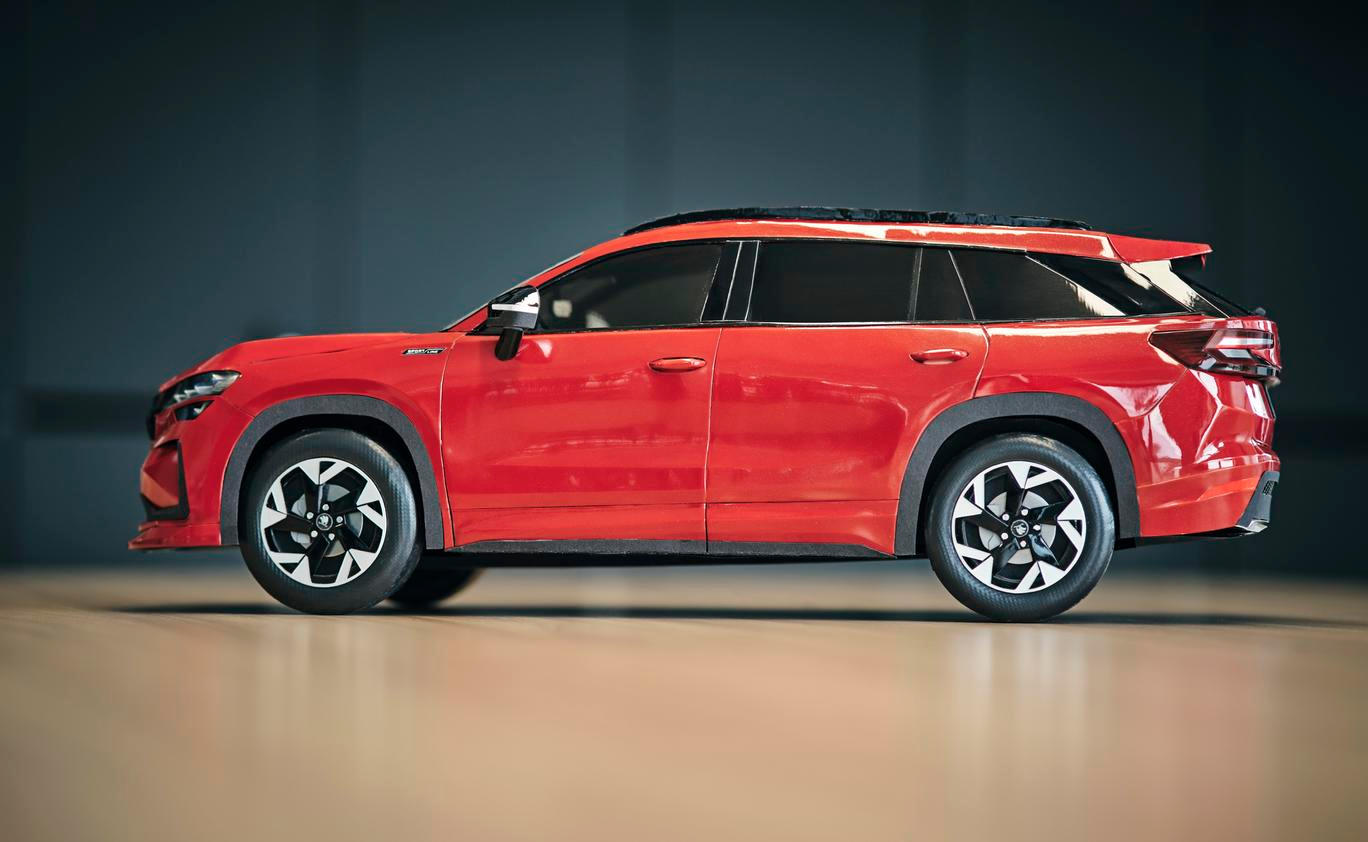 Škoda Kodiaq z papíru
