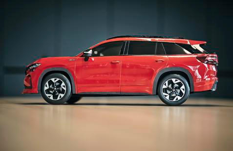 Škoda Kodiaq z papíru