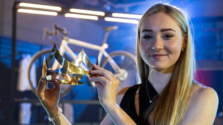Barbora Bukovská - vítězka české ankety Král cyklistiky 2025