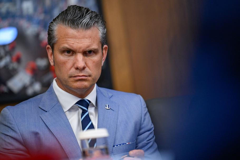 Americký ministr obrany Pete Hegseth.