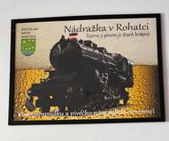Rohatecká nádražka má své kouzlo.