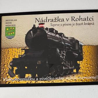 Rohatecká nádražka má své kouzlo.