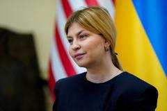 Fourth anniversary of the full-scale Russian invasion of Ukraine at the Ukrainian embassy, in Washington