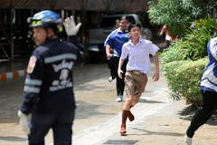 Shooting takes place at a school in Thailand, officials say