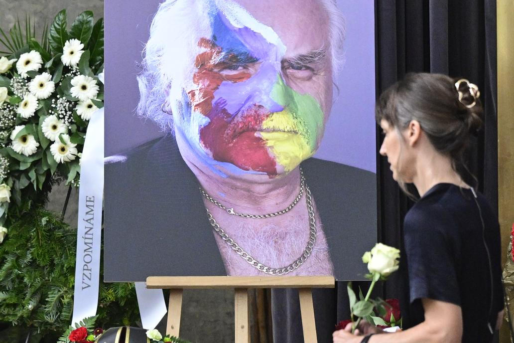 Pohřeb Milana Knížáka