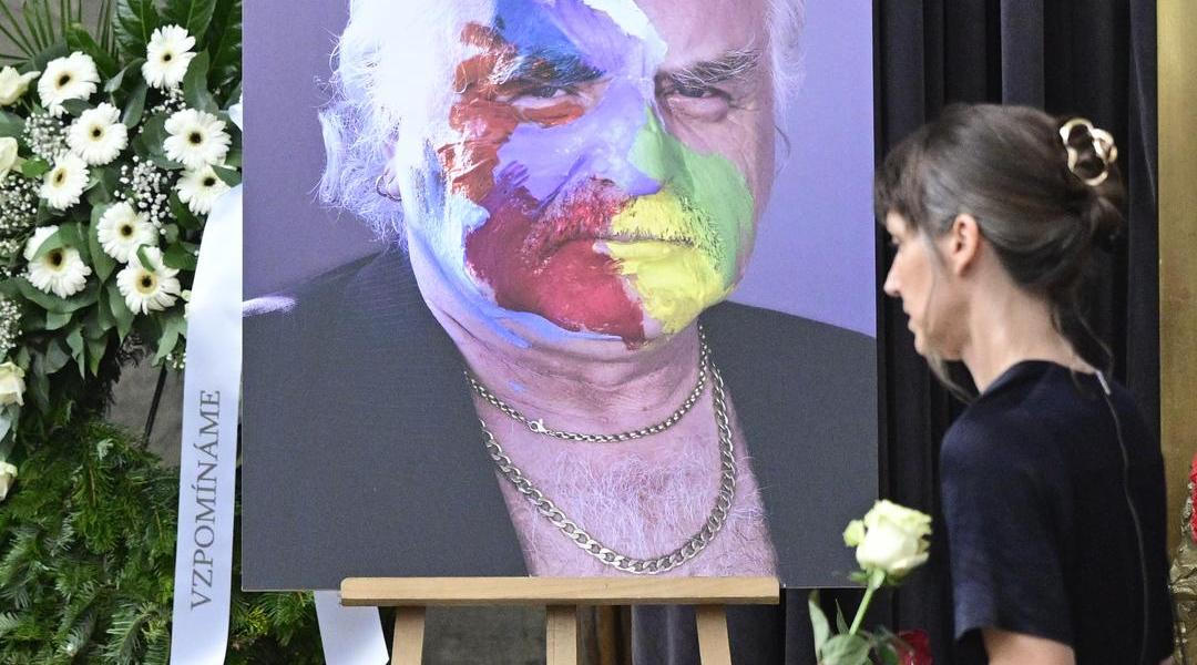 Pohřeb Milana Knížáka