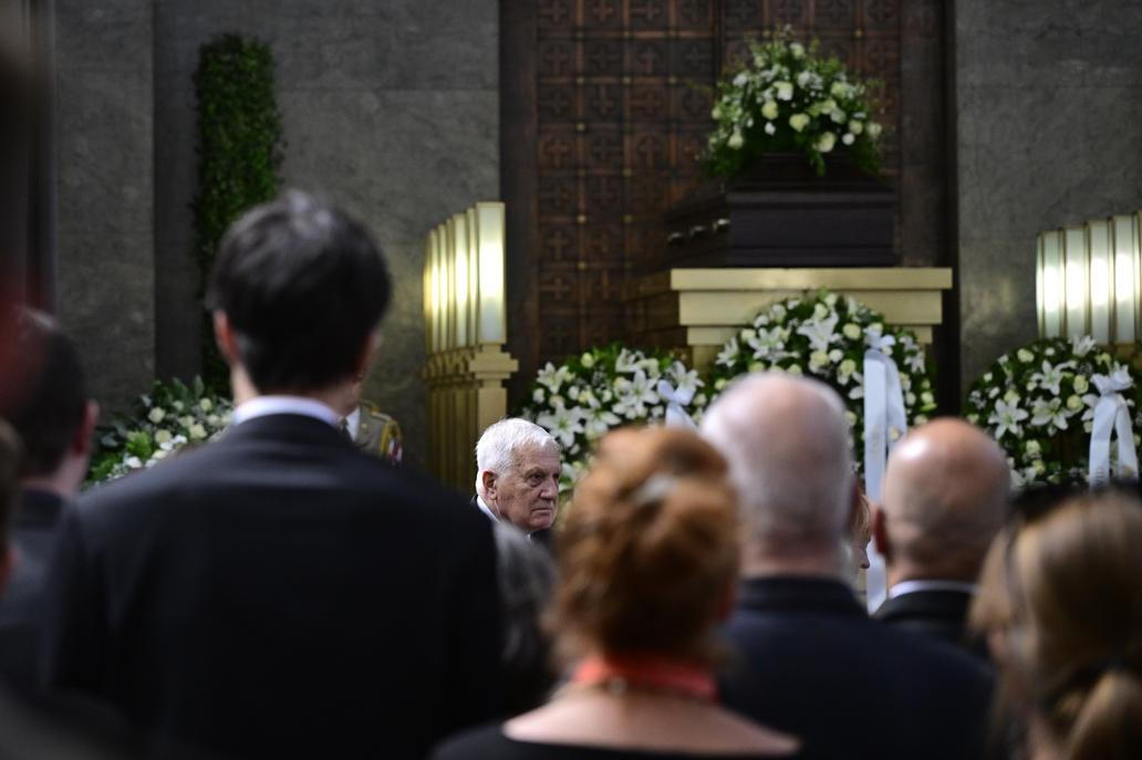 Pohřeb Milana Knížáka