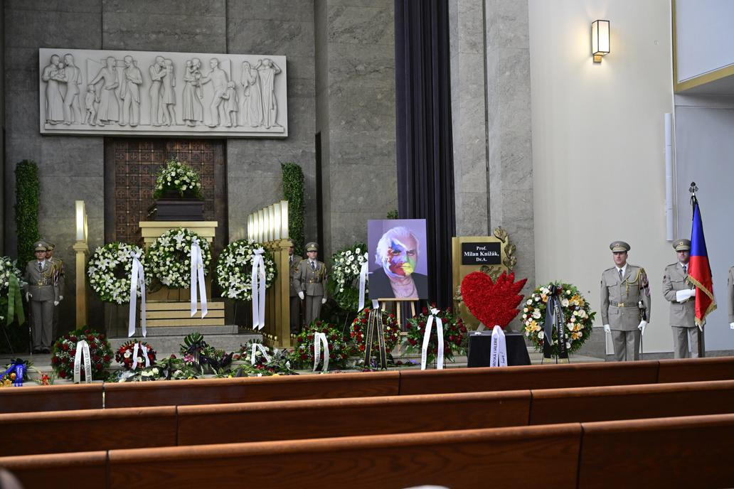 Pohřeb Milana Knížáka