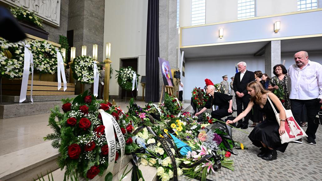 Pohřeb Milana Knížáka