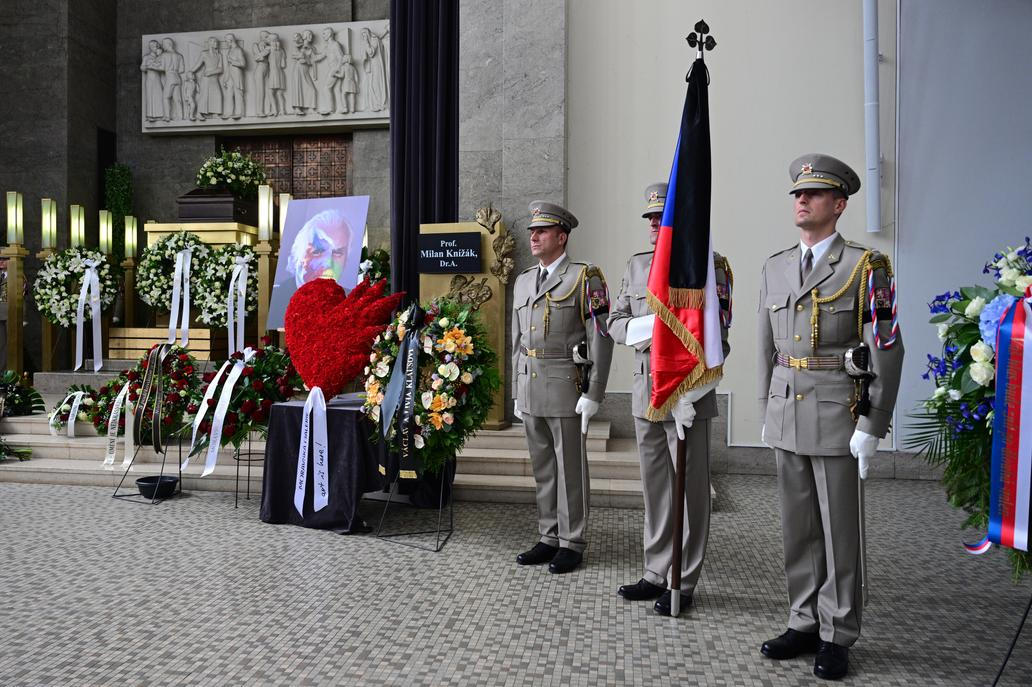Pohřeb Milana Knížáka