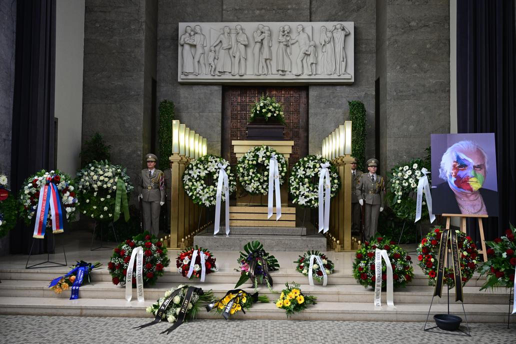 Pohřeb Milana Knížáka