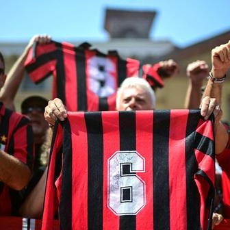 Funeral of former AC Milan and Italy soccer player Franco Baresi, in Milan