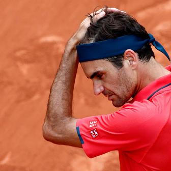 Roger Federer na French Open 2021