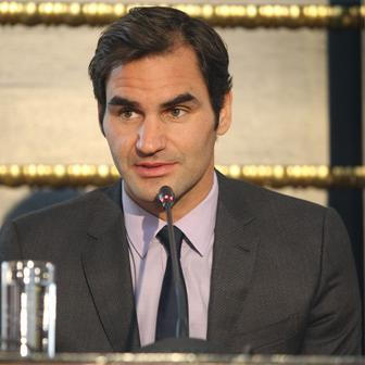 Roger Federer v Praze