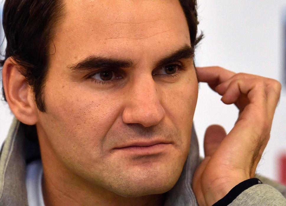 Roger Federer před Turnajem mistrů