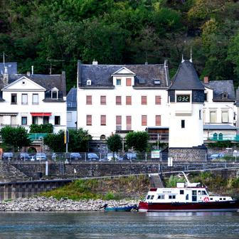 Rhine River water levels in Germany fall after a heatwave and prolonged dry weather grips the region